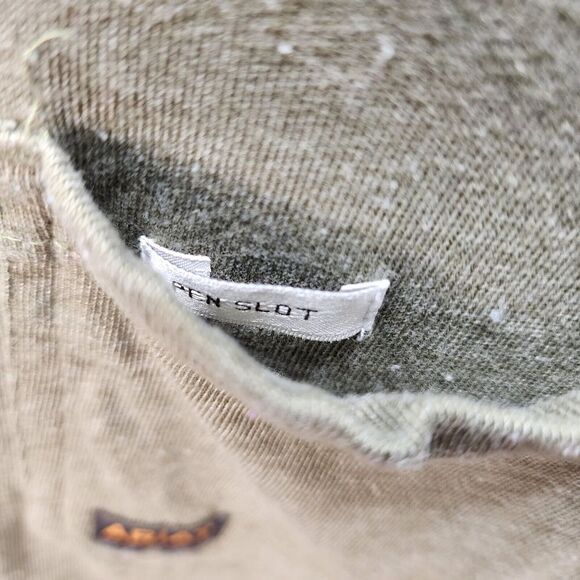 Ariat Rebar Men's T-Shirt Cotton Strong Short Sleeve Pocket Large Green Workwear - Picture 6 of 6